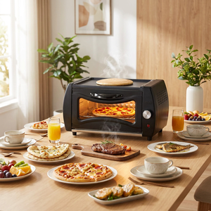 <span class=keywords><strong>Four</strong></span> Tandoor 2025, vente flash, <span class=keywords><strong>mini</strong></span> électrique, 2100W, nouvelle expérience de cuisson de pizzas - Product Image 1