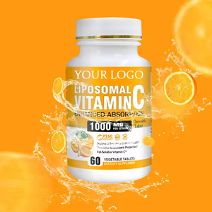 Tabletas liposomales de vitamina <span class=keywords><strong>C</strong></span> para el cuidado de la salud, superalimento, ácido ascórbico, suplementos del sistema inmunológico para adultos y mujeres embarazadas - Product Image 3