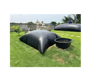 Đen HDPE bùn đỏ linh hoạt biodigestor <span class=keywords><strong>Biogas</strong></span> biogaz lên men nồi cho gà bò lợn trang trại chất thải - Product Image 1