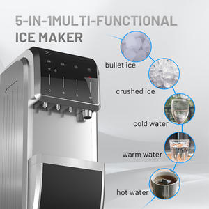 YUNDA 6 in 1 Erogatore d'Acqua con Ghiaccio Caldo, Freddo e Ghiacciato, Purificatore d'Acqua, Macchina per Ghiaccio Autonoma - Product Image 3