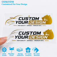 Diseño de Adhesivos Transparentes para Automóviles de Alta Calidad Personalizados, Impresión de Alta Definición, Adhesivos Transparentes Resistentes a la Decoloración