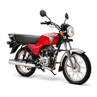 Moto ChampTech 100cc avec vitesse maximale de 95 km/h, boîte de chaîne entièrement couverte Bajaj Motos pour routes non goudronnées