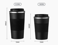 Gobelet isotherme mignon en acier inoxydable à double paroi de 5 oz avec paille, idéal pour les voyages