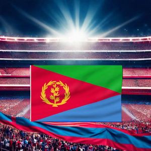 3 X 5 Ft Polyester Custom <b>Flags</b> Banners World National Eritrea <b>Flags</b> with Brass Grommet Flying Style Portable Promotional Use - Product Image 4