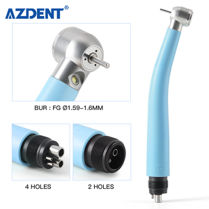 Azdent Tandkleur Plastic Led Hoge Snelheid Handstuk Generator 2/4 Gaten - Product Image 4