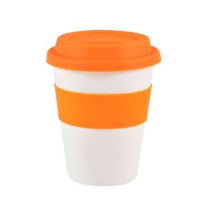 Promotional Gifts Single Wall Custom Personalized Logo Plastic Coffee Cup Reusable With Silicone <b>Lid</b> - Product Image 4