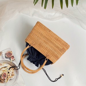Bolsa Redonda de Palha para Praia 2026 - Atacado, Artesanal, Rattan de Bali, Bambu, Estilo Sling - Product Image 4