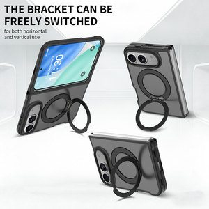 Funda Rígida Magnética Mate de 900gf para <span class=keywords><strong>iPhone</strong></span> 18 Fold con Soporte Giratorio de 360° y Protección Contra Impactos, ODM OEM - Product Image 3