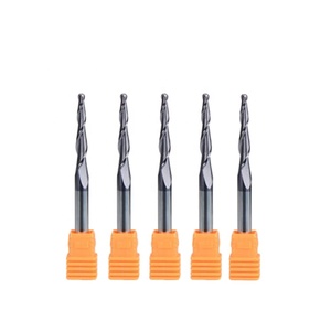 Đường Kính 1Mm Rắn Carbide Côn Hình Nón Vỏ Bóng Mũi <span class=keywords><strong>End</strong></span> <span class=keywords><strong>Mill</strong></span> Cutter Cho Gỗ Kim Loại Odm/OEM - Product Image 1