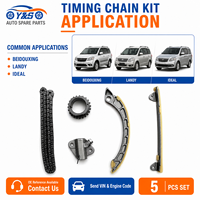 Nuovo Kit Catena di Distribuzione Ys per Motore Benzina 1.4L K14/K14B L4 Changhe Suzuki Beidouxing Landy - Ricambio Revisione