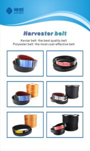 Sabuk V SHENWEI Grosir Pola Berpita Kualitas Baik 3HB Untuk Mesin Pertanian Sabuk Karet Agro Sabuk Pemanen - Product Image 5