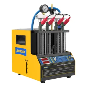 เครื่องทดสอบหัวฉีดน้ำมันเชื้อเพลิง <span class=keywords><strong>AUTOOL</strong></span> <span class=keywords><strong>CT160</strong></span> 220V 4 สูบ ปี 2026 พร้อมฟังก์ชั่นทำความร้อน เครื่องทำความสะอาดและทดสอบแบบอัลตราโซนิก - Product Image 1