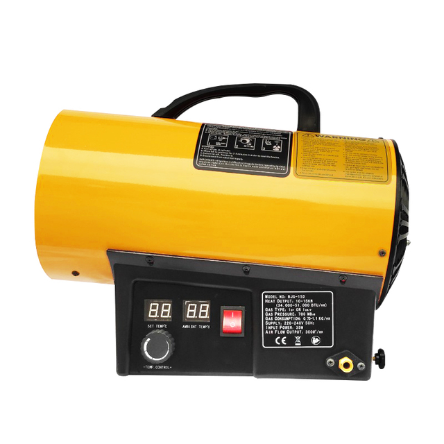 Factory Price 50KW Industrial Portable Gas Fan Heaters for Greenhouse