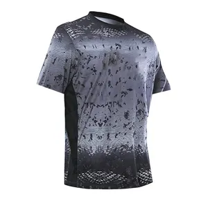 Supplier Eco-Friendly Outdoor Breathing Seaside Clothing For Men Performance Shortsleeve Mens Fishing Shirts Outdoor