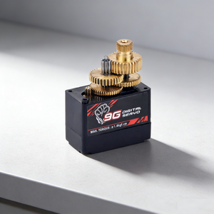 Servomoteur numérique RC à engrenages métalliques et plastiques 9G, couple élevé, faible bruit pour voiture RC, bateau, avion, robot - Product Image 6