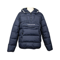 Manteau d'hiver en Nylon pour hommes, Design personnalisé, pull à capuche, doudoune, impression, sangle, épais, bulle, veste pour hommes