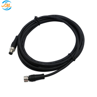Connecteur JBL ODM 4-6 broches micro étanche IP67 en acier inoxydable M12/M8 avec presse-étoupe mâle, insert en laiton aérospatial PA66 plaqué or