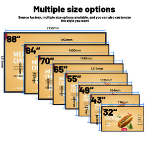 Machine publicitaire haute définition, restaurants, affichage dynamique des plats, spécialement conçue pour les chaînes de restaurants, personnalisable - Product Image 3