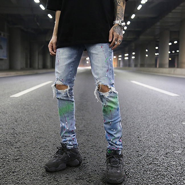 Promoción spanish, Compras online de spanish promocionales, hombres skinny  jeans azul oscuro.alibaba.com