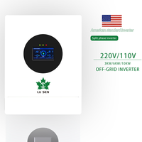 3KW hibrid ev kullanımı güneş invertör 5.5KW MPPT tek üçlü çift AC/DC 12V/110V/220V amerikan standart bölünmüş faz inverteri