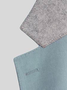 2025 hommes britannique Savile Street Style <span class=keywords><strong>chirurgien</strong></span> poignets mode <span class=keywords><strong>Costume</strong></span> simple boutonnage fête d'affaires 2 pièces <span class=keywords><strong>costume</strong></span> ensemble pour hommes - Product Image 4