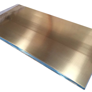 하이 퀄리티 황동 플레이트 구리 시트 장식 금속 조각 사용자 정의 7mm 두께 골동품 황동 플레이트 - Product Image 1