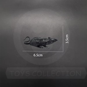 Juguete de tirachinas de dedo Flying Rat al por mayor para niños - Diseño de ratón catapulta divertido en blanco y negro para juegos al aire libre y fiestas - Product Image 1