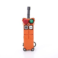 Télécommande DEKE 315Mhz/433Mhz F21-2D IP65 étanche pour pompe à béton et grue, avec piles AAA et portée de 100m