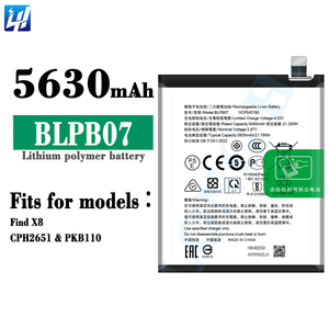 <span class=keywords><strong>แบ</strong></span><span class=keywords><strong>ต</strong></span>เตอรี่<span class=keywords><strong>โทรศัพท์</strong></span>มือถือ5630mAh BLPB07สำหรับ <span class=keywords><strong>Oppo</strong></span> Find <span class=keywords><strong>แบ</strong></span><span class=keywords><strong>ต</strong></span>เตอรี่<span class=keywords><strong>โทรศัพท์</strong></span> X8/CPH2651/PKB110 - Product Image 2