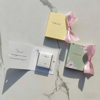 Tarjetas de Chocolate para Boda Impresas Personalizadas de Fábrica con Certificación FSC, Tarjetas de Invitación de Chocolate, Embalaje de Dulces, Tarjeta de Regalo con Cinta