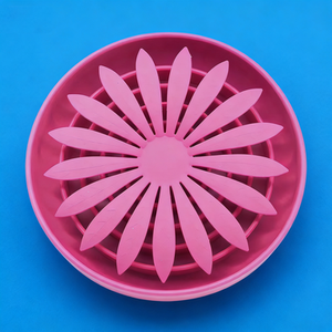 Support de gamelle pour animaux de compagnie portable et surélevé à 15 degrés en bambou, isolé, anti-éclaboussures, avec gamelle puzzle en ciment pour animaux - Product Image 2