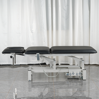 Table de massage électrique à 3 sections, table d'examen, lit de physiothérapie, table d'ostéopathie, table de chiropratique