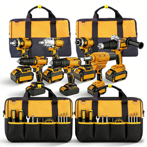 Hot Sale Wholesale Customizable Tool Kit Ratchet Wrench Impact Drill Electric Scissors Power Tools <b>Set</b> - Product Image 5