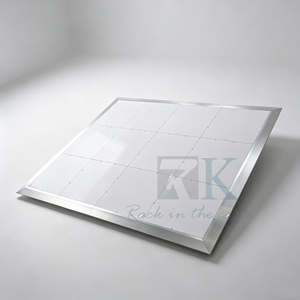 <b>White</b> Dance Floor High Quality Dance Floor Plywood Dance floor with Aluminum <b>Frame</b> - Product Image 1