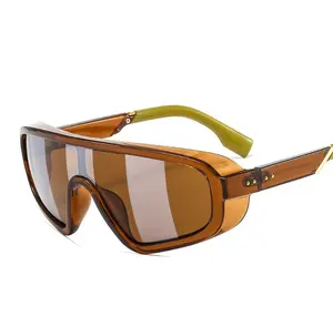 Steam-gafas de sol deportivas personalizadas para exteriores, lentes de sol a prueba de viento para ciclismo, Punk