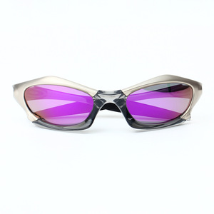 YTSFL079 2025 Lunettes de soleil de <span class=keywords><strong>marque</strong></span> haut de gamme, monture noire premium avec verres rouge Ridium pour sports extrêmes, cyclisme et conduite - Product Image 3