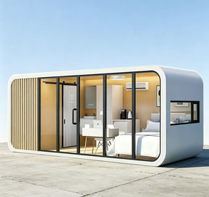 Cabane en acier durable pour centres de séjour à la ferme et de tourisme écologique - Product Image 1