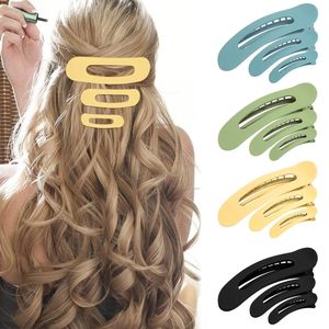3pcs Plastic Large Hair <b>Clips</b> Set <b>Spring</b> Candy Colors Women Fashion Daily Use Hair <b>Clip</b> Hairpins - Product Image 2
