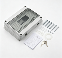 Boîtier de distribution de puissance 100A AC en acier avec disjoncteur, indice de protection IP55, 400V, pour panneau de commande intérieur/extérieur