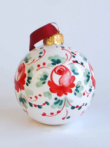 Novelty Hanging Ball Christmas <strong>Ceramic</strong> <strong>Bauble</strong> - Product Image 3