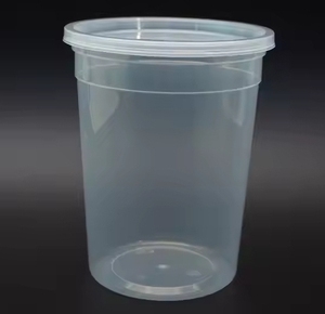 Contenants alimentaires jetables en PP avec couvercles, gobelets transparents pour sauces, soupes, préparation de repas, plats à emporter et conservation des aliments - Product Image 4