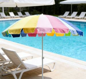 Promotion <b>Large</b> Luxury Chinese Sun <b>Umbrella</b> with Manual Control Straight Pattern Waterproof Base for Outdoor Beach Use Wholesale - Product Image 4