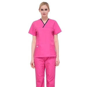Conjuntos de Uniformes Quirúrgicos Unisex, Uniformes de Hospital, Tela Tejida, Uniformes Médicos, Servicio OEM, Venta al Por Mayor de Fábrica - Product Image 2