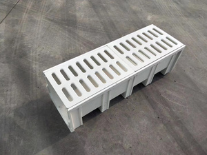 Caniveau de drainage extérieur en plastique de haute qualité, grille de drainage de tranchée de circulation en résine BMC - Product Image 2