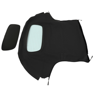 Capota de Lona Negra Convertible para <span class=keywords><strong>Mazda</strong></span> <span class=keywords><strong>MX</strong></span>-<span class=keywords><strong>5</strong></span> <span class=keywords><strong>Miata</strong></span> 2006-2014 con Ventana de Vidrio Calefactable - Product Image 5
