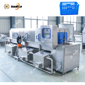 <span class=keywords><strong>Machine</strong></span> à <span class=keywords><strong>laver</strong></span> les caisses de grande capacité avec système de contrôle PLC, <span class=keywords><strong>programme</strong></span> de lavage entièrement personnalisable - Product Image 4