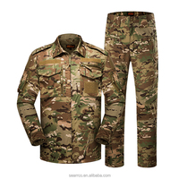 Ensemble de chemise tactique respirante camouflage Cema 728 pour hommes avec tissu Rip-Stop pour les instructeurs de formation en plein air