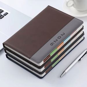 2026 Wholesale Personalized Cheap Bulk A5 <b>Planner</b> in Stock Business Office Leather Notebook With Pu Cover - Product Image 1