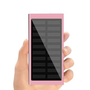 Batterie externe portable 10000 mAh pour téléphone portable, double USB, chargeur solaire 10W, alimentation mobile 8000 mAh 6000 mAh - Product Image 6