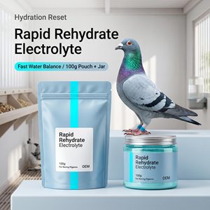 Suplemento Especializado 5 en 1 para Cría y Competición de <span class=keywords><strong>Palomas</strong></span>, Vitaminas, Minerales y Probióticos Completos, Fórmula para un Crecimiento Saludable, Fabricación OEM - Product Image 6